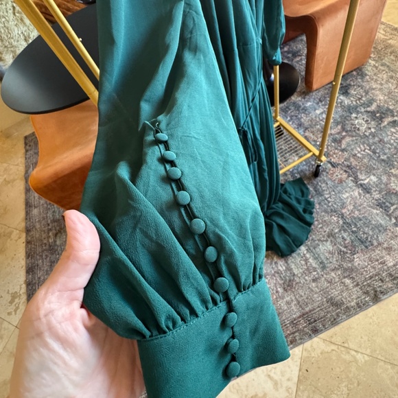 NWT Lulu's Maxi Dress - wrap style size 3x - Picture 3 of 5